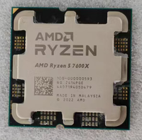 Pour processeur AMD Ryzen 5 7600X R5 7600X AM5 CPU 4,7 GHz 6 cœurs