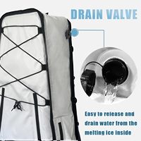 Sac isotherme étanche pour tuer les poissons Sac isotherme portable pour thon Sac étanche pour garder la glace froide et fraîche pendant 48h