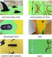 YASKA All Round Kids SUP Paddle Board Stand Up Paddleboard gonflable En stock