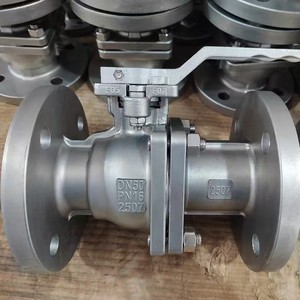 Válvula de bola flotante con brida Wugong Day Standard Q41F-10K de acero inoxidable 304/316 DN100, grado alimenticio, a prueba de fugas, -29°C a 120°C, uso general - Product Image 4