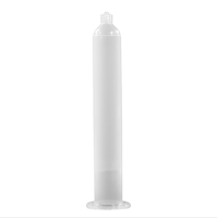 Seringue de distribution de colle UV SZF Double Micro DBS-US2-PP-55 55CC PP transparente/ambre/noire pour machine de moulage par injection
