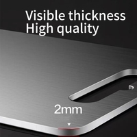 Planche à découper double face en titane durable 2026 pour la cuisine, en acier inoxydable 304, vente en gros