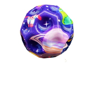 HAPU Pelota Antiestrés de Alta Elasticidad de 7cm con Diseño de Planeta Cósmico, Pelota Deportiva Interactiva para Niños, Entrenamiento y Juguete para Mascotas - Product Image 1