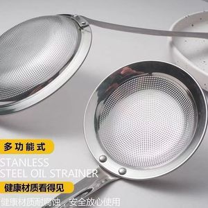 Stainless Steel Foaming Strainer 304 Food Grade Ultra Fine Mesh Kitchen Oil Separator Frying Strainer Hand Wash Only - Product Image 5