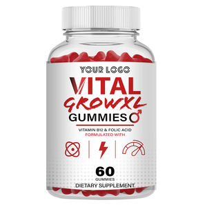 Vitale Kweek Xl Mannengummies Bevatten Zink En Vitamine <span class=keywords><strong>B12</strong></span> Voor Mannelijk Energiebeheer, Waardoor Het Uithoudingsvermogen Van Mannen En De Spiergroei Worden Verbeterd - Product Image 1