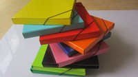 Carpeta de Archivo de Oficina, Archivador de Cartón A4/FC/PP/PVC, Carpeta de Palanca para Oficina y Escuela