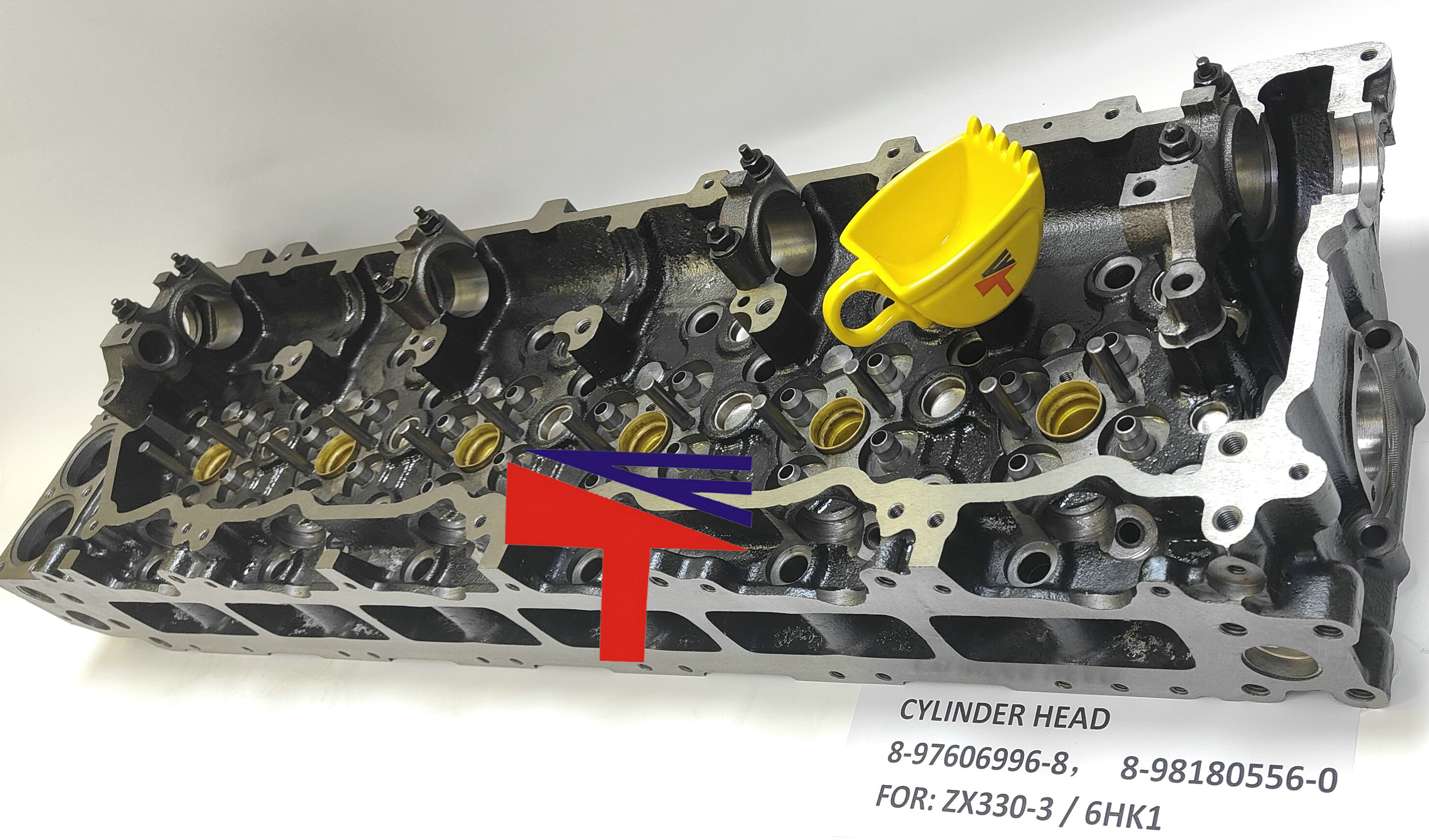 Machinery Engines Cylinder Head 8-97606996-8 for Excavator