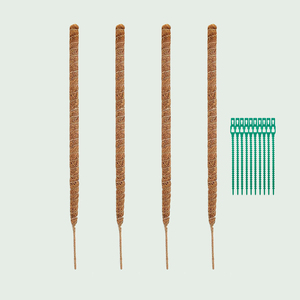 Poste de Musgo Cuadrado Flexible de 48 Pulgadas, Apilable, Suministro al por Mayor, Ecológico, Biodegradable, Ligero, para Jardinería y Decoración del Hogar - Product Image 2