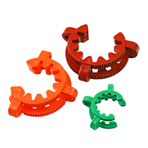 Clip <span class=keywords><strong>de</strong></span> jonction en verre <span class=keywords><strong>d</strong></span>époli standard <span class=keywords><strong>de</strong></span> laboratoire, pince <span class=keywords><strong>de</strong></span> jonction conique en plastique, pince Keck, clips à tête conique - Product Image 1