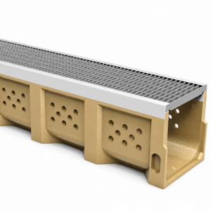 Canale di Drenaggio <span class=keywords><strong>in</strong></span> Resina Polimerica per Esterni Personalizzato EN1433, Grondaia <span class=keywords><strong>in</strong></span> Calcestruzzo - Product Image 1