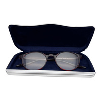 Boîte de rangement en aluminium pour monture optique Étuis à lunettes Ensemble d'emballage pour lunettes de soleil Boîte à lunettes