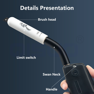 Spazzola per saldare in acciaio inossidabile macchina per la pulizia delle cuciture Argon saldatura ad arco <span class=keywords><strong>decapaggio</strong></span> macchina lucidatrice elettrolitica - Product Image 3