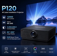 Proyektor Laser 4K YDH-Hisense P120 Kecerahan Tinggi dengan HIFI STEREO untuk Pusat Komando Tempat Esport Pertunjukan Imersif Besar