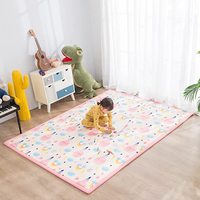 Tapis multi-couleurs Tatami en mousse à mémoire de forme pour le salon des enfants à la maison