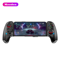 Manette de jeu sans fil Bluetooth S Upgrade AB02 avec double moteur de vibration et joysticks pour Android, Switch, iOS