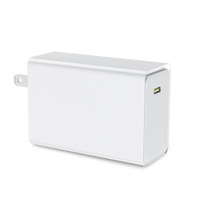 Adaptateur de charge rapide universel 65W GaN PD multi-prises US/EU/UK/AU Type C pour téléphone et ordinateur portable, certifié pour la série iPhone