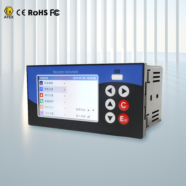 Paperless Recorder Chart Recorders Energy Loggers 4 Channel Temperature Logger Programmable Data Logger 3 Phase Current