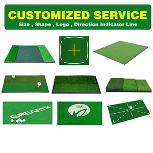 <span class=keywords><strong>Tapis</strong></span> de <span class=keywords><strong>golf</strong></span> Lignes d'alignement du gazon Intérieur Extérieur Entraînement des débutants <span class=keywords><strong>Tapis</strong></span> de conduite d'écaillage - Product Image 2