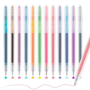 Best Selling 8 Colors 0.5mm Office School Supply Stationery Gel <b>Pens</b> for Office Supply - Product Image 1