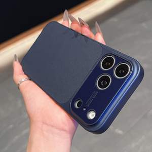 Funda de piel sintética minimalista con ventana grande para iPhone 17 Pro Max, recortes precisos, cobertura total, a prueba de golpes - Product Image 5