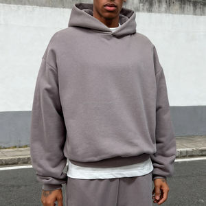 Sweat à capuche unisexe épais printemps personnalisé 500 Gsm pull surdimensionné à capuche Tech polaire fabricants de sweats à capuche vierges - Product Image 1