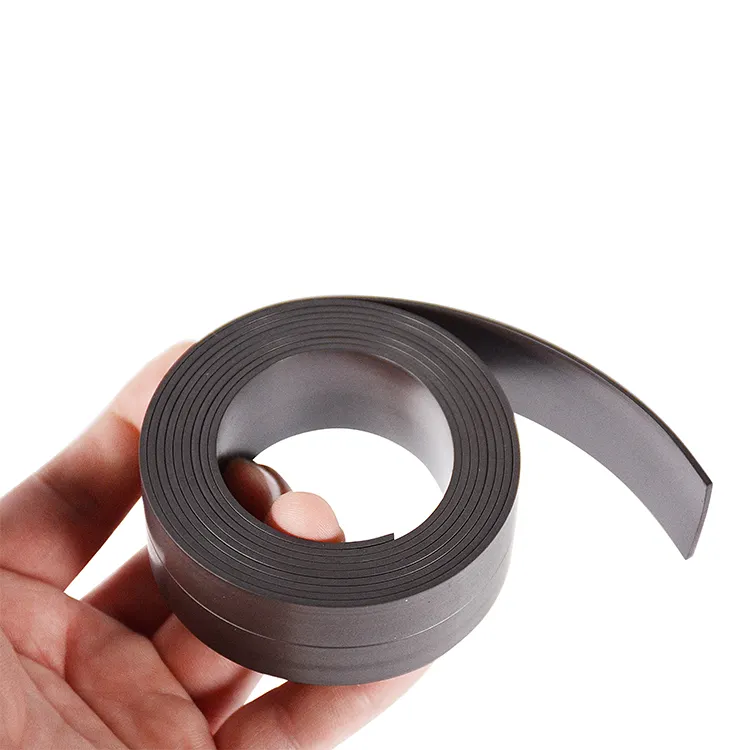 Bande magnétique flexible-Bande magnétique de 1 pouce x 10 pieds avec auto-adhésif fort