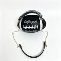 Haute qualité nouveauté Designer Football sac à main mignon ovale balle dames sac à bandoulière luxe sacs à main mode sacs à main pour les femmes