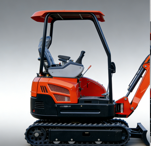 מחפר זחלי קטן במיוחד 1.5 טון 1.8 טון, דגם Strong Power Bagger Machine E/EPA Euro 5,  לשימוש בחללים צרים. - Product Image 5