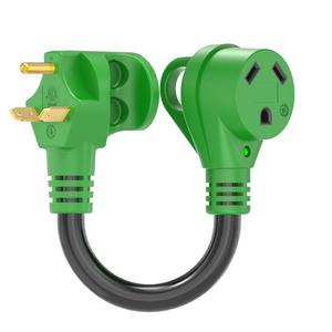 Cable adaptador RV de 30 amperios y 125V de potencia, cable adaptador eléctrico de 10/3 AWG STW, certificado por ETL, 1 unidad, 1 unidad - Product Image 2