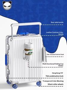 Nuova Valigia Unisex 2025 con Ruote Girevoli da 20 Pollici, Telaio in Alluminio, Serratura TSA, Robusta e Durevole - Product Image 2