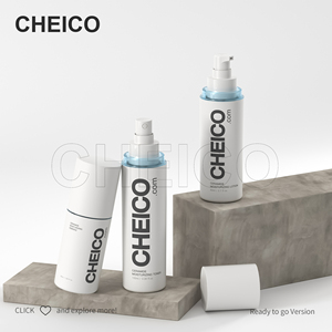 Chai nhựa màu trong suốt tùy chỉnh cho bao bì mỹ phẩm, 50ml, 80ml, 120ml, chai rỗng cho Kem dưỡng da - Product Image 1