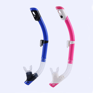 Asy Full Dry Snorkel, équipement de plongée en apnée en silicone liquide PVC, taille unique pour adulte - Product Image 2