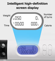 Affichage LED par application électronique Comptage pondéré en calories Compteur numérique à sauter Corde à sauter