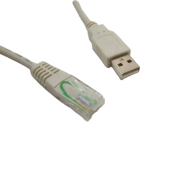 USB AM to RJ50 10P10C for Charging and Data Transfer Power Charging Function