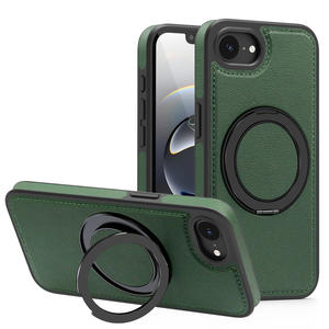 Cuir <span class=keywords><strong>d</strong></span>'affaires pour <span class=keywords><strong>iPhone</strong></span> 16 étui de téléphone en cuir magnétique couverture arrière porte-anneau pour <span class=keywords><strong>iPhone</strong></span> 16 E 2025 - Product Image 5