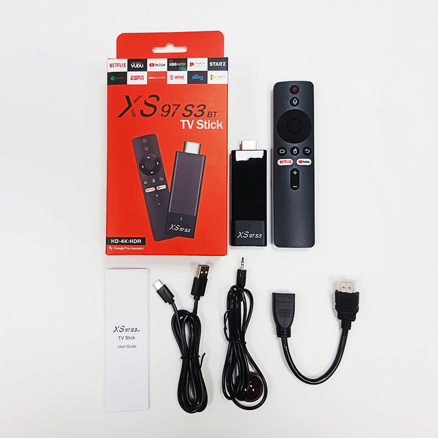 Wholesale XS97 S3BT Tvstick H313 Stick Tv Smart Tv Dongle Android 10 4k Tv Stick