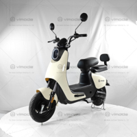 VIMODE 500W 48V Trottinette Électrique en Promotion, Vélo de Ville Populaire pour Adultes avec Pédales, Vélo Électrique de Banlieue Homologué pour la Route