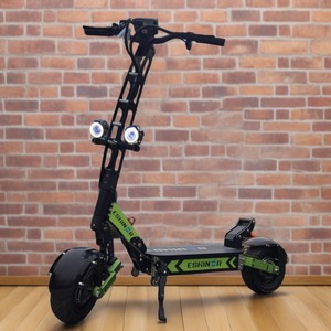 Scooter électrique pliable avec siège, écran NFC R6, 60V, 6000W, double moteur, batterie 30-40AH, pneu tout-terrain de 11 pouces, étanche - Product Image 1