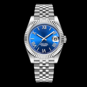 Montres pour hommes avec mouvement mécanique automatique NH35 du Japon, verre saphir, personnalisables avec logo, cadeaux pour la Saint-Valentin - Product Image 1