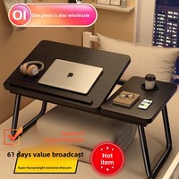 Bureau d'ordinateur pliable à cinq vitesses réglables, très vendu, pour ordinateur portable et apprentissage, hauteur réglable