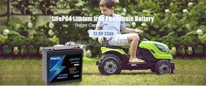 Batterie Rechargeable de Grade A LiFePO4 12V 23ah 50ah 100ah 200ah batteries lithium-ion avec systèmes BMS intelligents