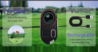 Télémètre Laser de télescope de vente directe d'usine 1200 mètres télémètre de chasse de Golf avec mesure d'inclinaison et écran LCD