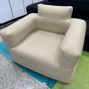 Kursi Sofa tiup luar ruangan PVC portabel dan dapat dilipat desain Modern kursi pantai udara lembut untuk berkemah dan bersantai - Product Image 2