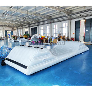 Rampe de skate gonflable hermétique, piste de course de skateboard gonflable, rampe <span class=keywords><strong>pliable</strong></span> pour cour - Product Image 6