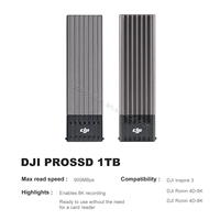 DJI PROSSD 1 To USB Type-C SSD pour l'enregistrement vidéo 8K de Ronin 4D, appareil de stockage DJR410