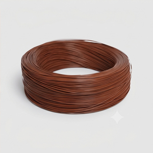 Cables Eléctricos Industriales MSSILEAD Personalizados UL3266, Sin Halógenos, XLPE, para Calefacción, 22 AWG, Cobre Estañado, 300V, Alta Tensión - Product Image 4