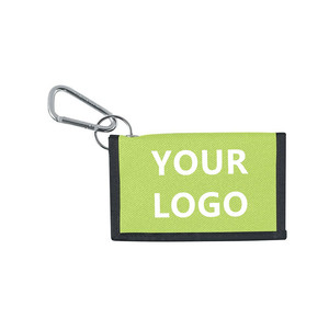 Cartera barata con logotipo personalizado para niños con bolsillo con cremallera Cartera de tres pliegues para niños para regalo de promoción de cumpleaños de Navidad - Product Image 1
