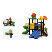 Toboggan en plastique et acier pour enfants, équipement de jeux extérieur pour parcs d'attractions, jeux de plein air pour l'Amérique du Sud et l'Europe