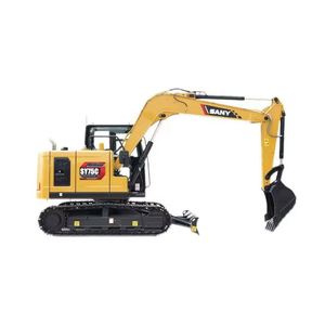 รถขุดตีนตะขาบขนาดเล็ก รุ่นขายดีที่สุดปี 2026 SY75C ราคาประหยัด - Product Image 1