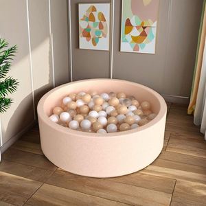 Piscina de Bolas Redonda de Espuma Suave para Niños de 4 a 6 Años, Unisex, Premium, para Interiores, Corralito y Juguete Sensorial, Regalo de Cumpleaños - Product Image 5